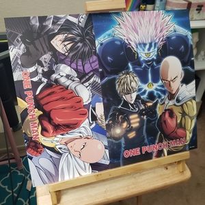 One Punch Man Posters - Boros & Sonic